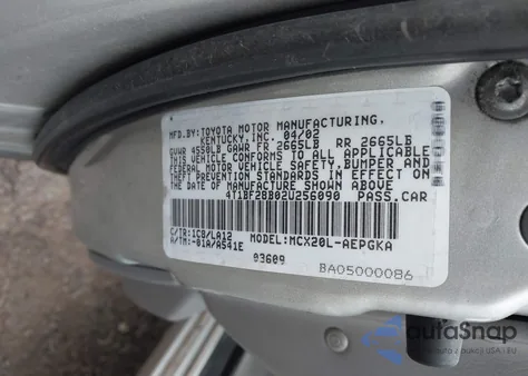 2002 Toyota Avalon Xls из США, поврежденный, VIN 4T1BF28B02U256090